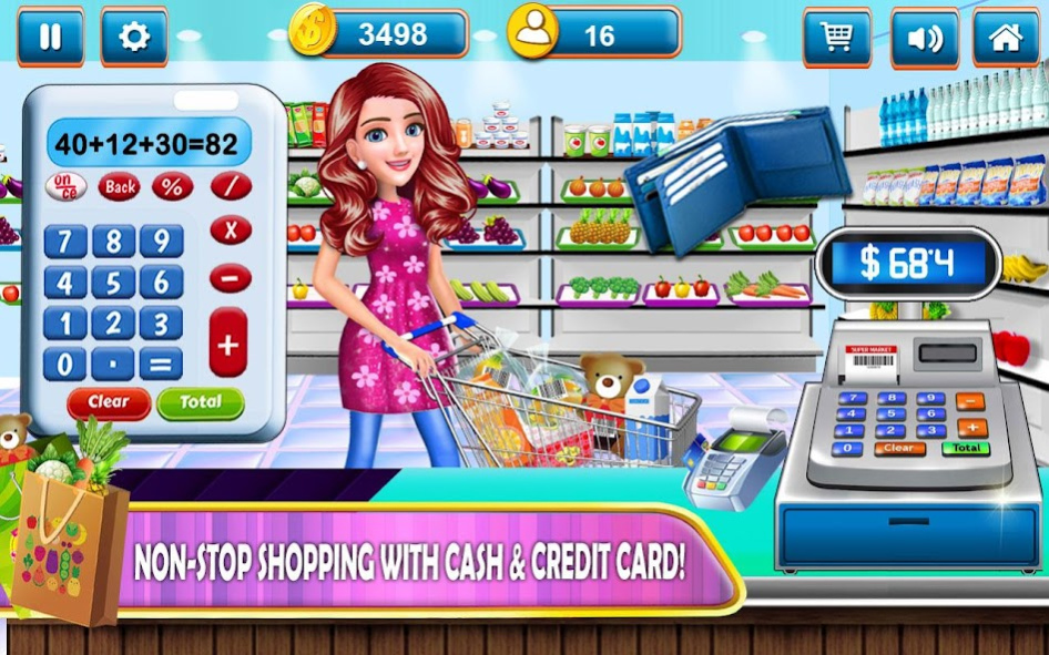 Grocery Cashier Game APK Download